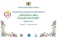 Pe 17 și 18 septembrie va avea loc festivalul de Creație Incluzivă “Moldova mea, leagăn de flori!”