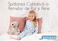 Sanitar: Spălarea calitativă a pernelor de puf și pene