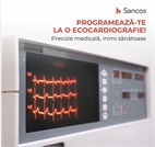 Ecocardiografia – din 12 decembrie, disponibilă și la Clinica Sancos.