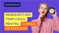 Start înscrieri pentru grupele de engleză din toamnă la Oratorica