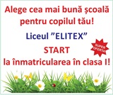 Лицей Elitex проводит набор учеников в начальные классы