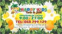 Happy Kids — teren de joacă la Family Shopping Center