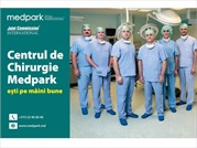 Centrul de Chirurgie Medpark — ești pe mâini bune!