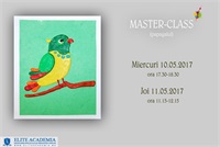Master-class pentru copii “Papagalul” la centrul de dezvoltare 